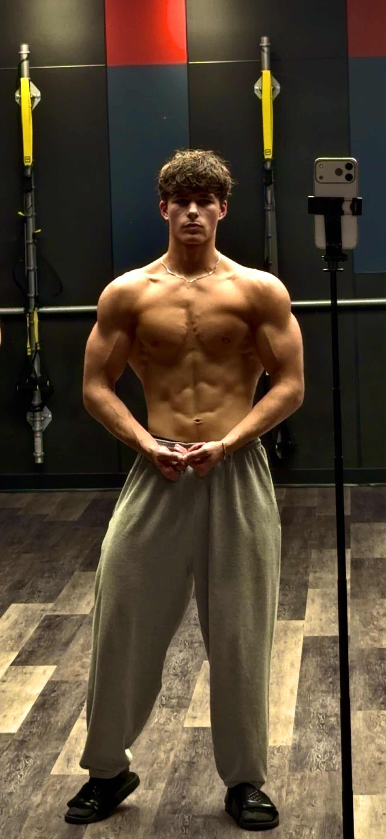 Tyler at his current physique